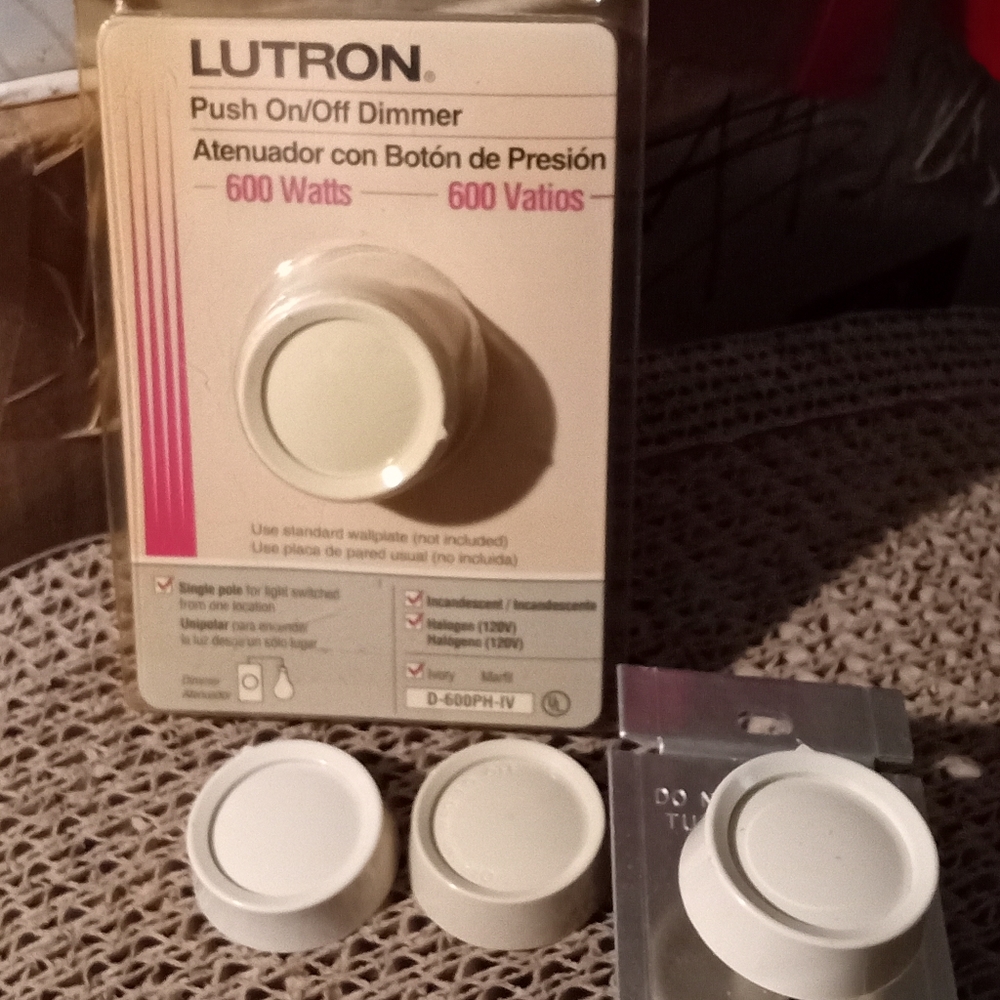 LUTRON DIMMER CONTROLS